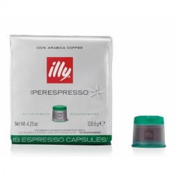 illy - Decaffeinated, 18x iperespresso κάψουλες