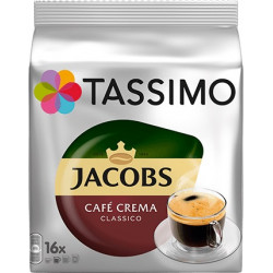 Jacobs - Caffe Crema classico, 16x tassimo κάψουλες