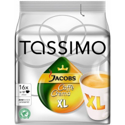 Jacobs - Caffe Crema XL, 16x tassimo κάψουλες