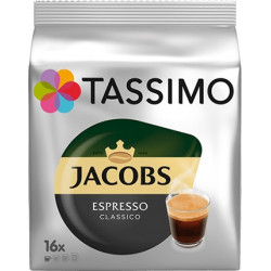 Jacobs - Espresso classico, 16x tassimo κάψουλες