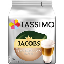 Jabobs - Latte Macchiato, 16x Τassimo κάψουλες