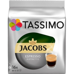 Jacobs - Espresso Ristretto, 16x Τassimo κάψουλες