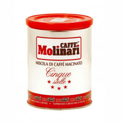 Molinari - Cinque Stelle, 250g αλεσμένος