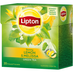 Lipton - Green Tea Lemon & Melissa, 20τμχ